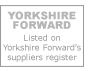 Yorkshire Forward Listed on Yorkshire Forward�s suppliers register